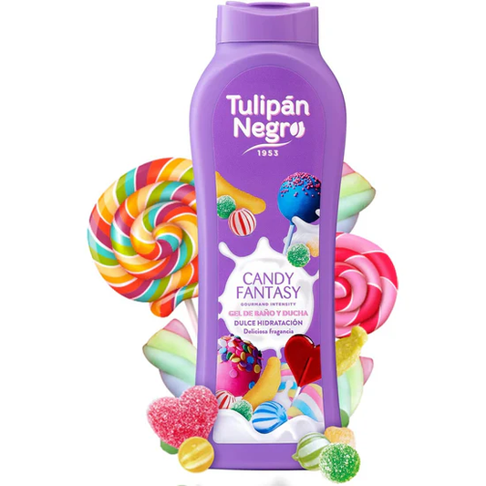 GEL DE DUCHA CANDY FANTASY TULIPAN NEGRO