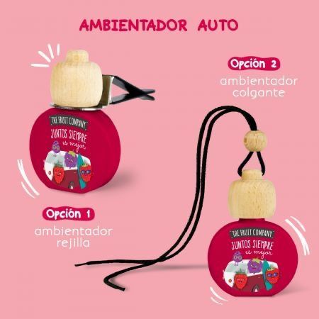 AMBIENTADOR COCHE FRUTOS ROJOS TFC